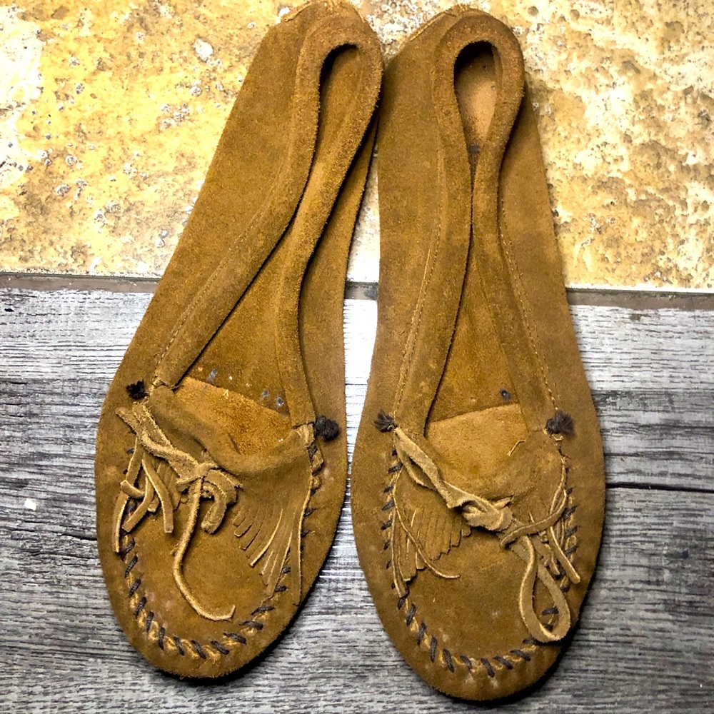 Minnetonka Slip on Moccasins Size 11
